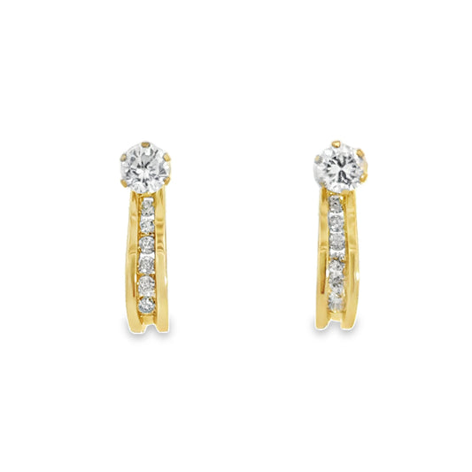 Kirkland Jewelry Estate | 14K Yellow Gold Diamond Jackets