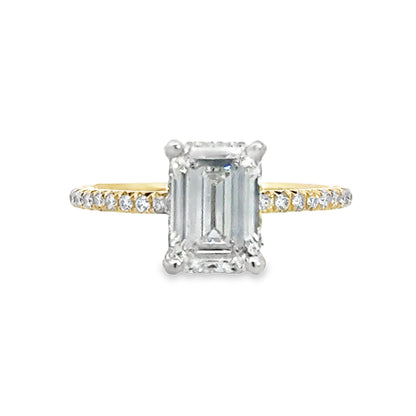 Kirkland Jewelry Estate | 14K LAB GROWN Emerald Cut Diamond Engagement Ring