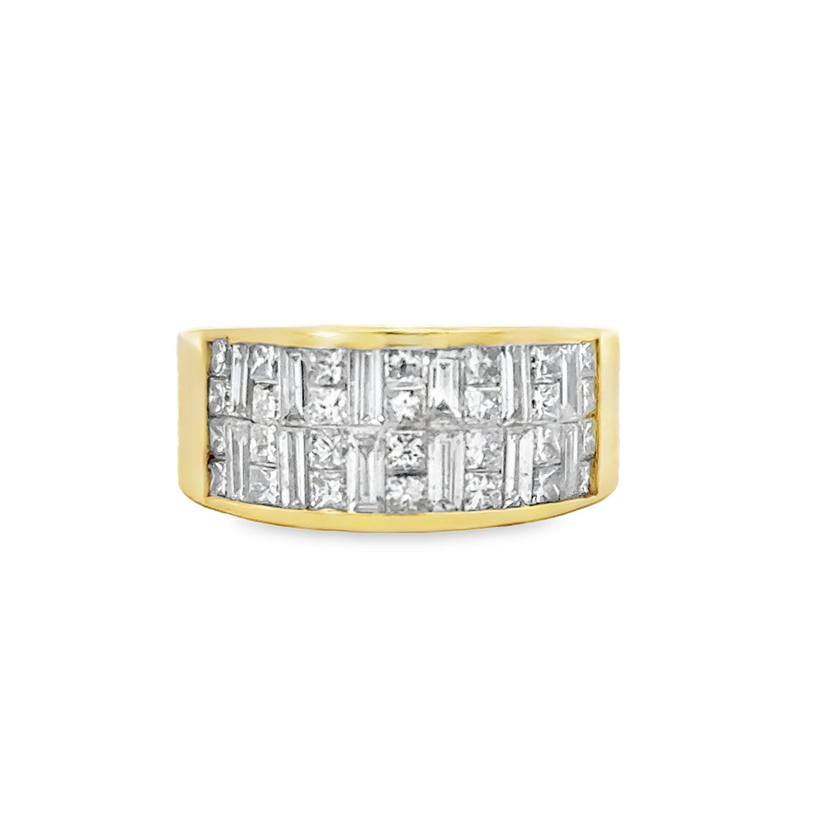 Kirkland Jewelry Estate | 18K Yellow Gold Diamond Band