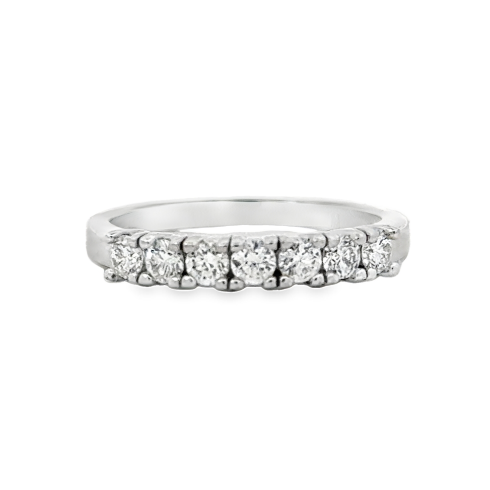 Kirkland Jewelry Estate | 14K White Gold Diamond Band