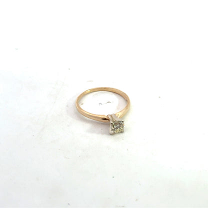 Kirkland Jewelry Estate - 14K Yellow Gold Engagement Ring - 0.40 Carats
