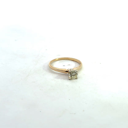 Kirkland Jewelry Estate - 14K Yellow Gold Engagement Ring - 0.40 Carats
