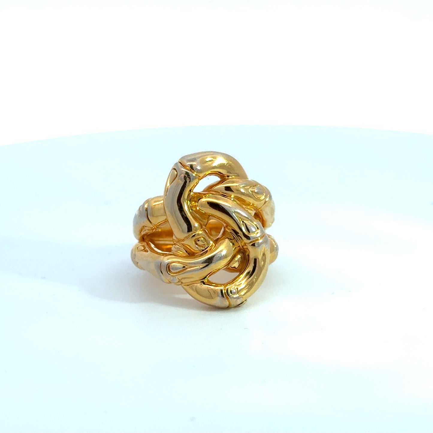 Kirkland Jewelry Estate - 18K Yellow Gold John Hardy Bamboo Design Ring