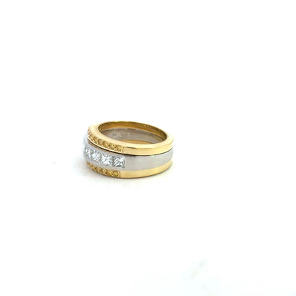 Kirkland Jewelry Estate - 18K and Platinum Diamond Ring - 1.76 Carats