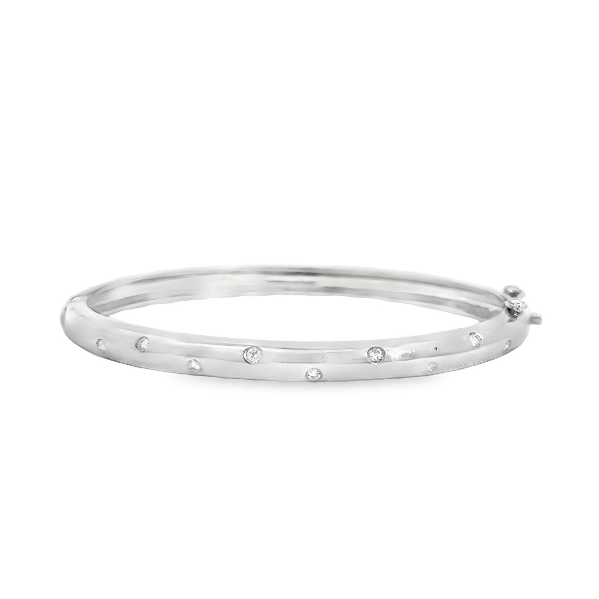 Kirkland Jewelry Estate | 14K White Gold Diamond Bracelet