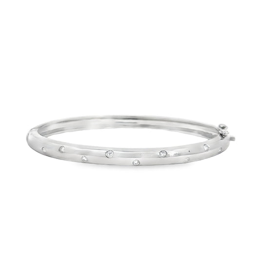 Kirkland Jewelry Estate | 14K White Gold Diamond Bracelet