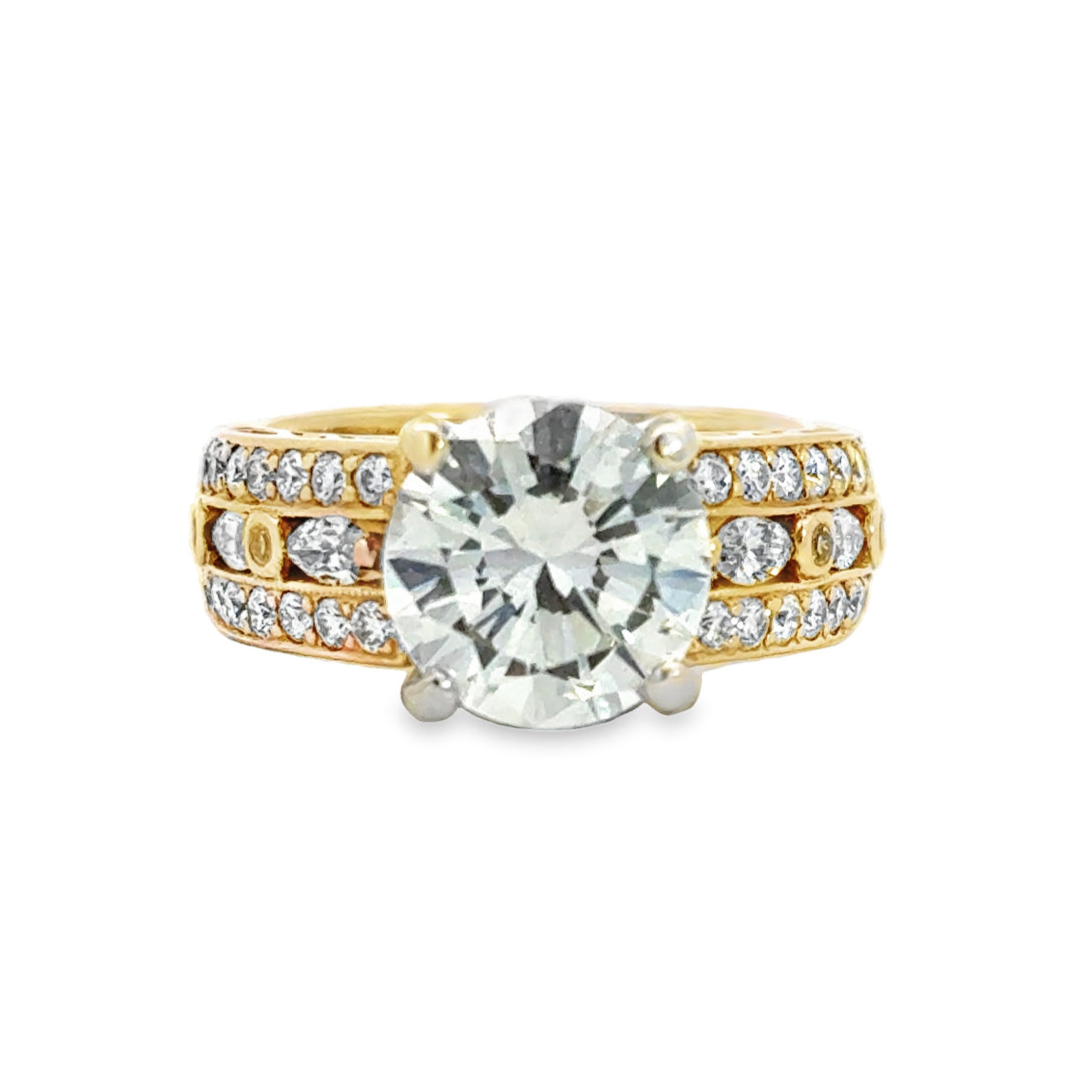 Kirkland Jewelry Estate | 14K Yellow Gold Vintage Diamond Ring