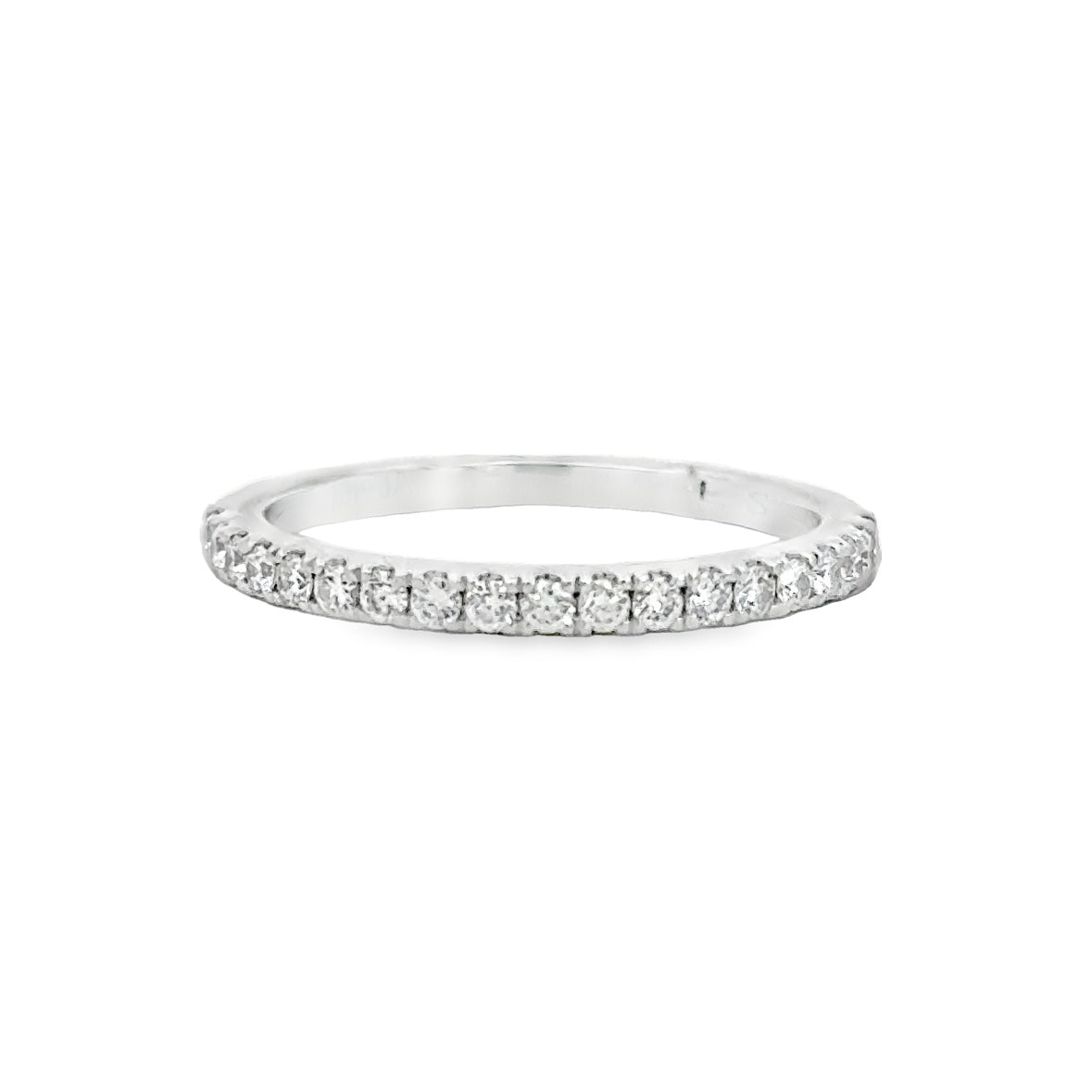 Kirkland Jewelry Estate | 18K White Gold Diamond Band