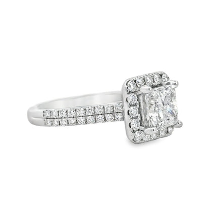 Kirkland Jewelry Estate | 18K White Gold Engagement Ring