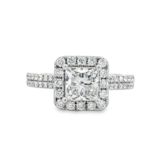 Kirkland Jewelry Estate | 18K White Gold Engagement Ring