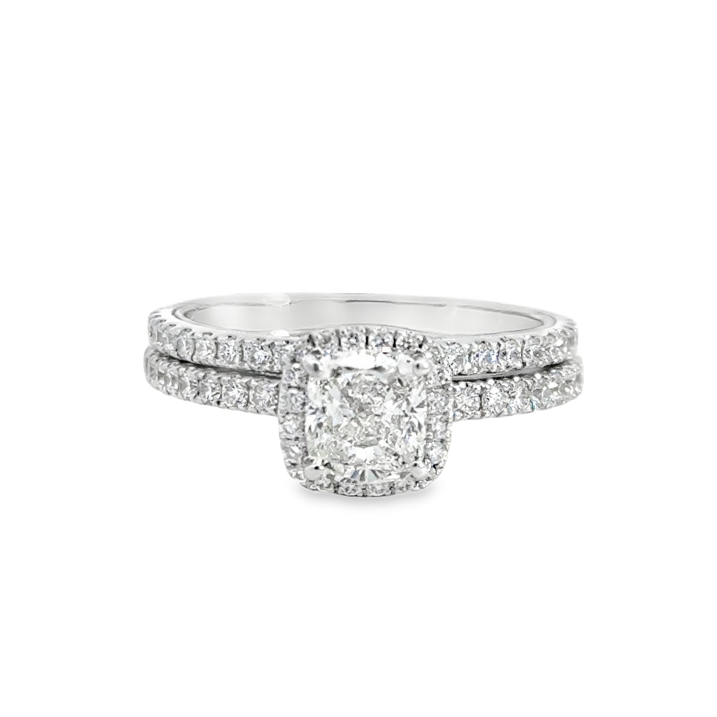 Kirkland Jewelry Estate | 14K White Gold Neil Lane Diamond Ring Set