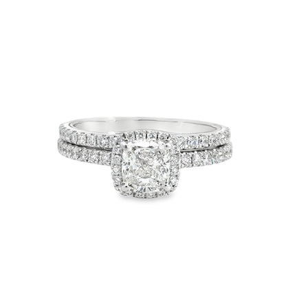 Kirkland Jewelry Estate | 14K White Gold Neil Lane Diamond Ring Set