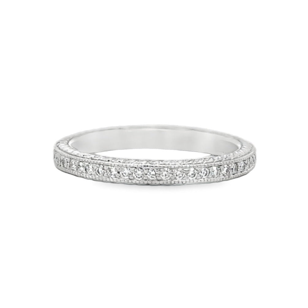 Kirkland Jewelry Estate | Platinum Diamond Eternity Band