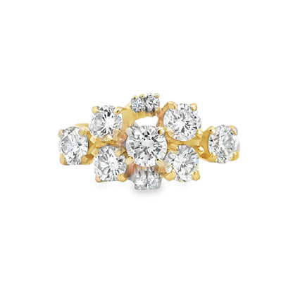 Kirkland Jewelry Estate | 14K Yellow Gold Fancy Custom Diamond Ring