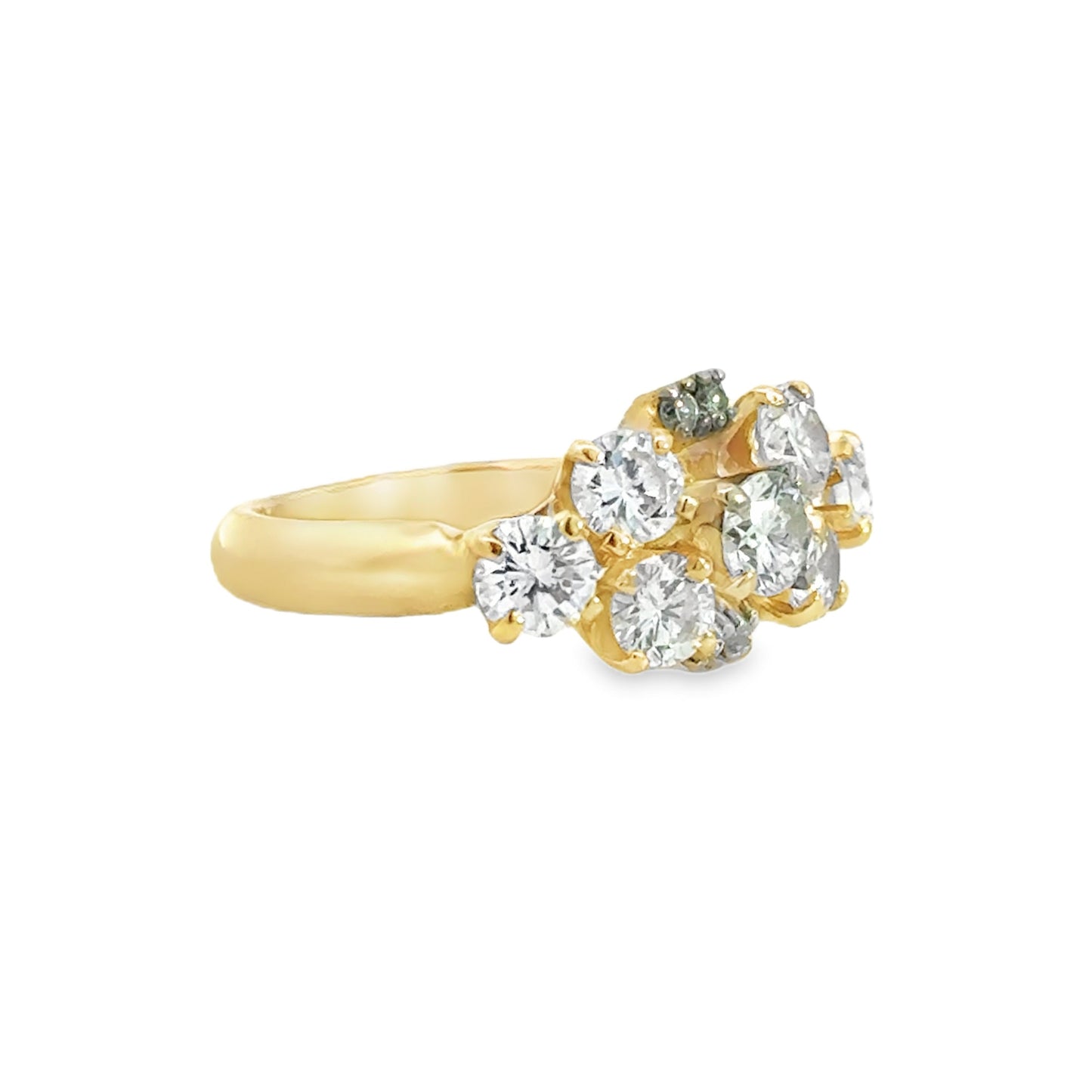 Kirkland Jewelry Estate | 14K Yellow Gold Fancy Custom Diamond Ring