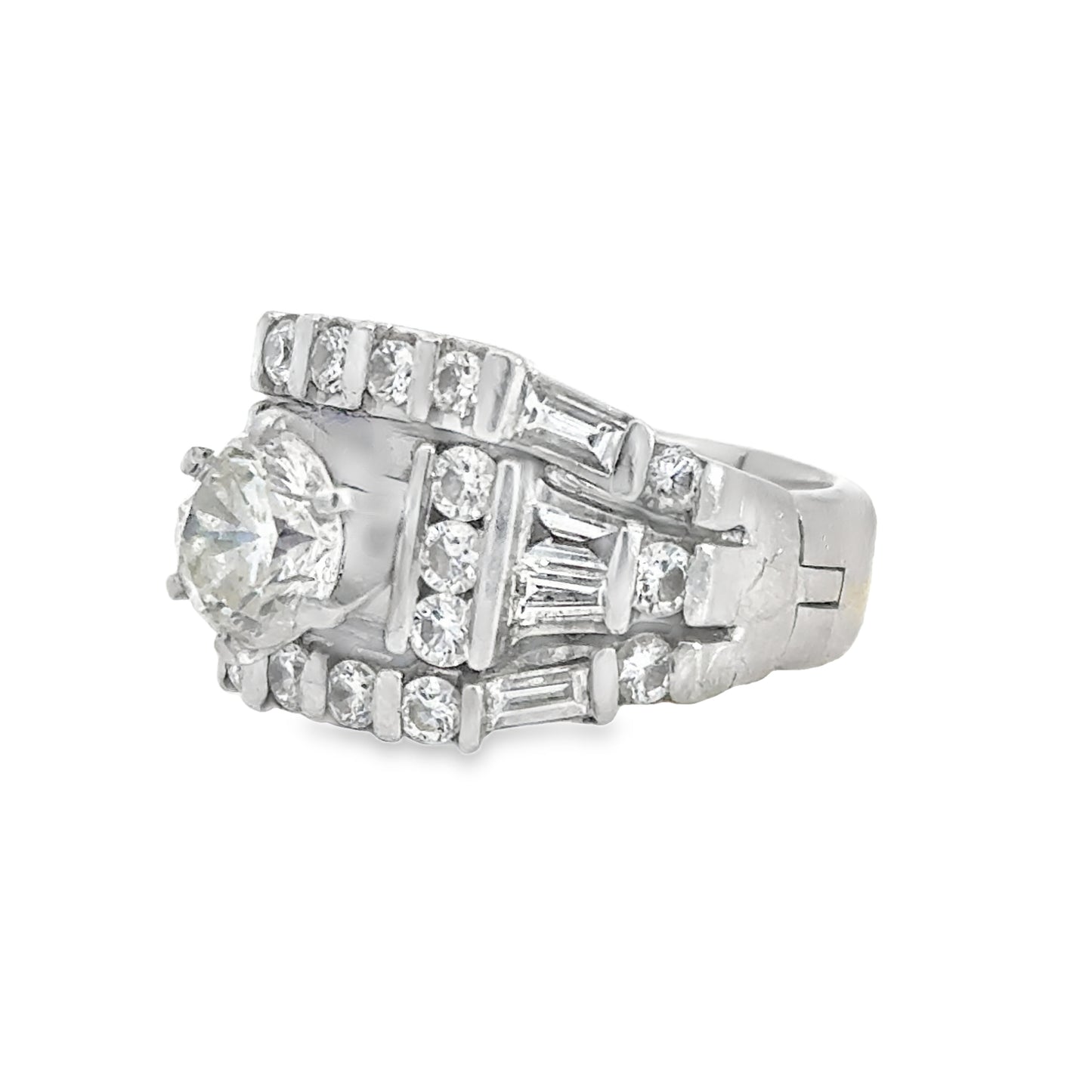 Kirkland Jewelry Estate | Platinum Diamond Wedding Ring Set