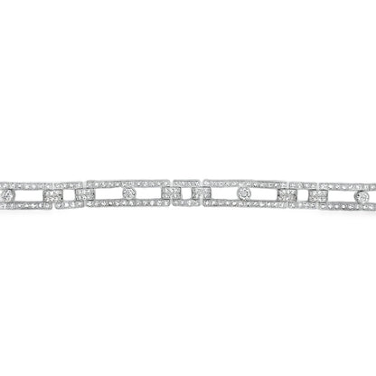 Kirkland Jewelry Estate | 18K White Gold Diamond Bracelet