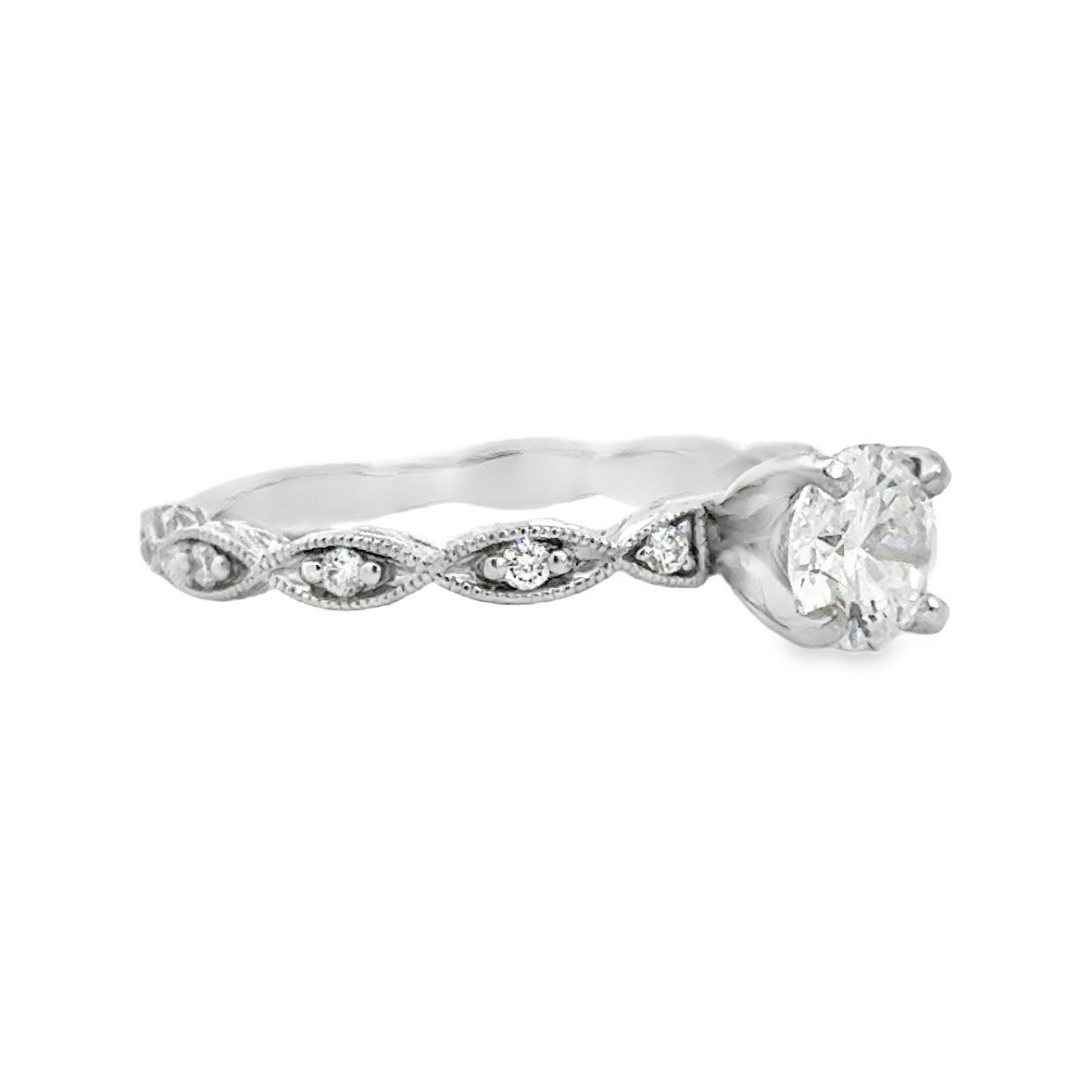 Kirkland Jewelry Estate | 14K White Gold Engagement Ring