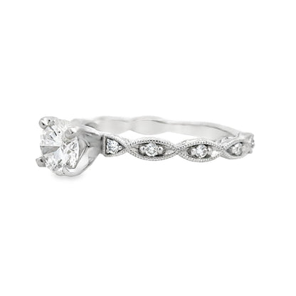 Kirkland Jewelry Estate | 14K White Gold Engagement Ring