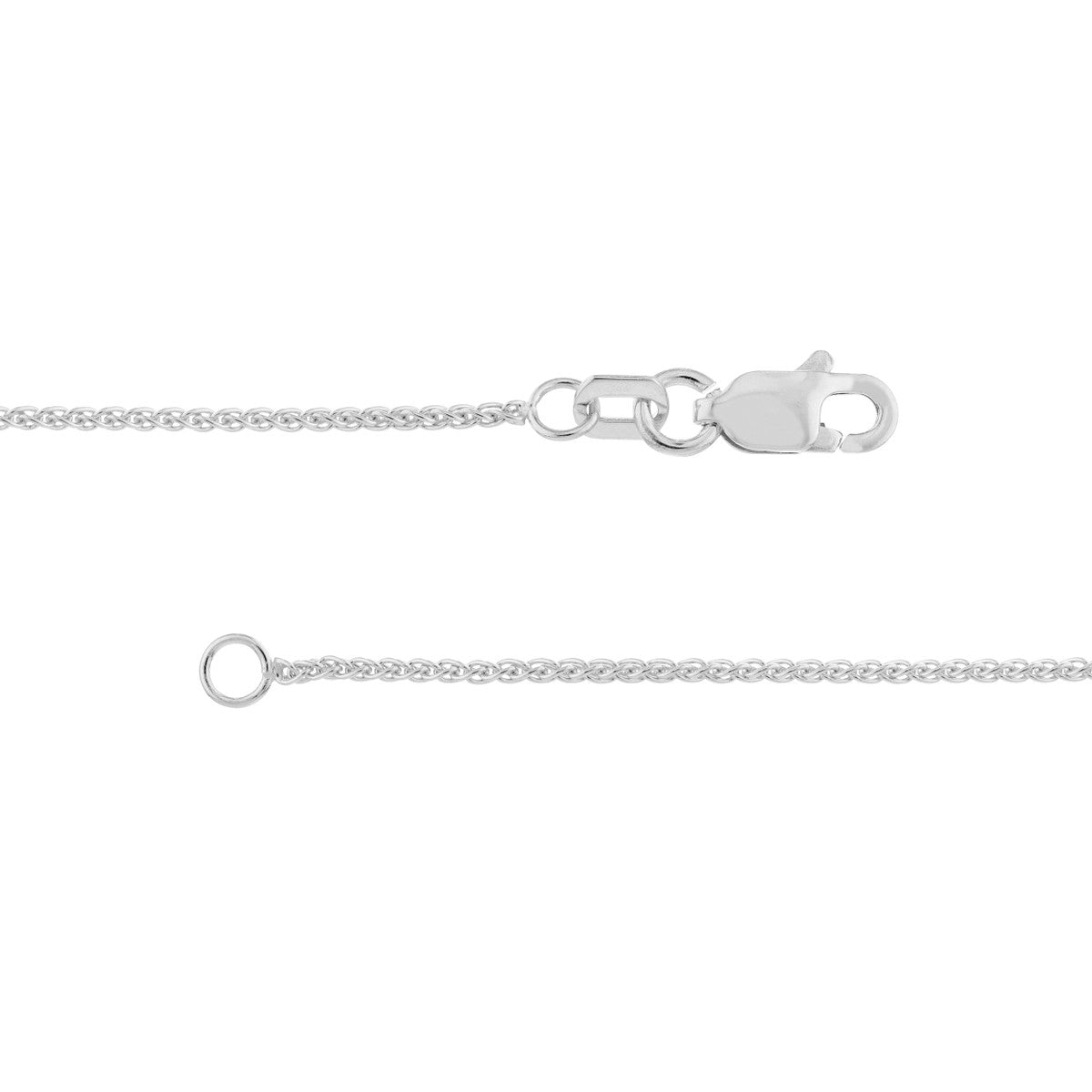 1.05mm Wheat Chain with Lobster Lock