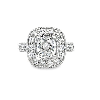 Kirkland Jewelry Estate | Platinum Ladies Fancy Diamond Ring