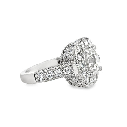 Kirkland Jewelry Estate | Platinum Ladies Fancy Diamond Ring