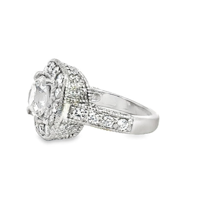 Kirkland Jewelry Estate | Platinum Ladies Fancy Diamond Ring