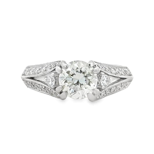 Kirkland Jewelry Estate | 18K White Gold Engagement Ring