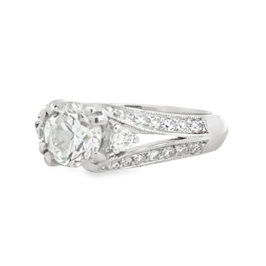 Kirkland Jewelry Estate | 18K White Gold Engagement Ring