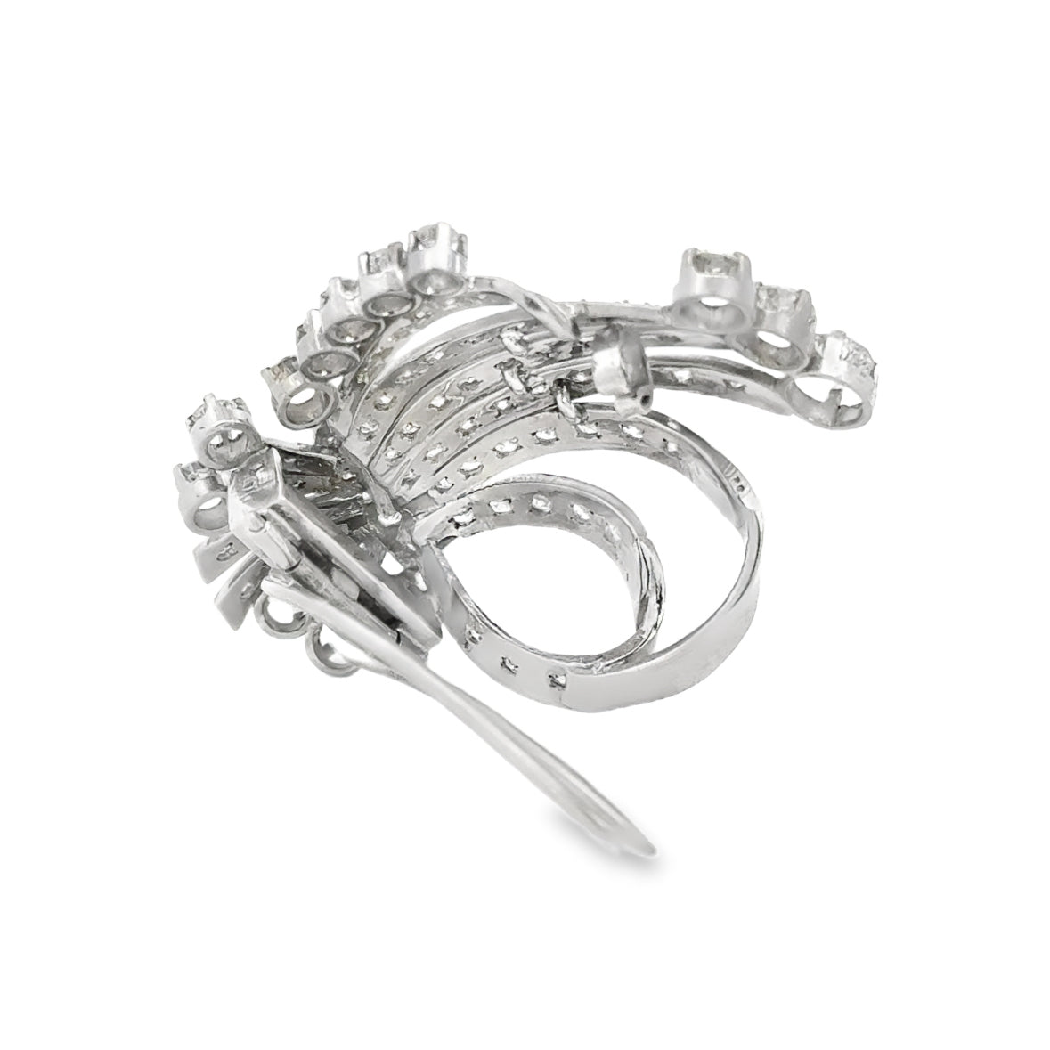 Kirkland Jewelry Estate | Platinum Diamond Brooch