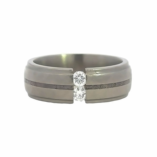 Kirkland Jewelry Estate | Titanium & Diamond Men's Ring