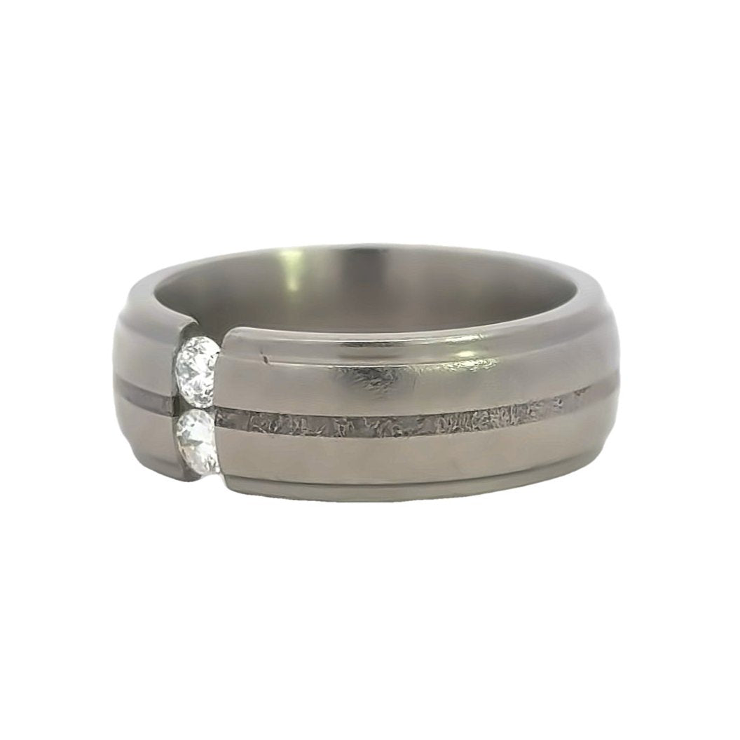 Kirkland Jewelry Estate | Titanium & Diamond Men's Ring