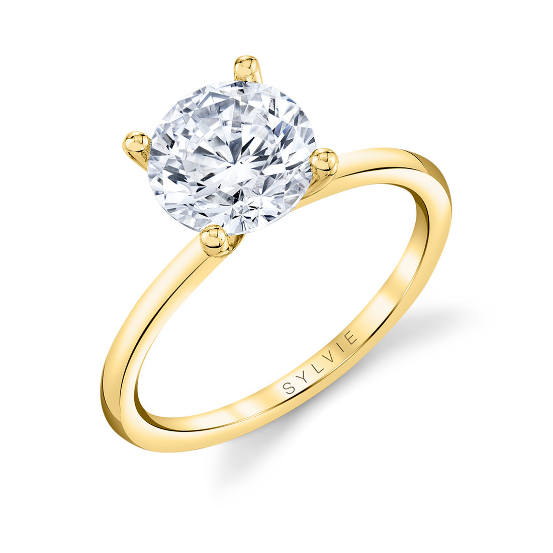 Sutton - 14K White-Yellow Gold Engagement Ring