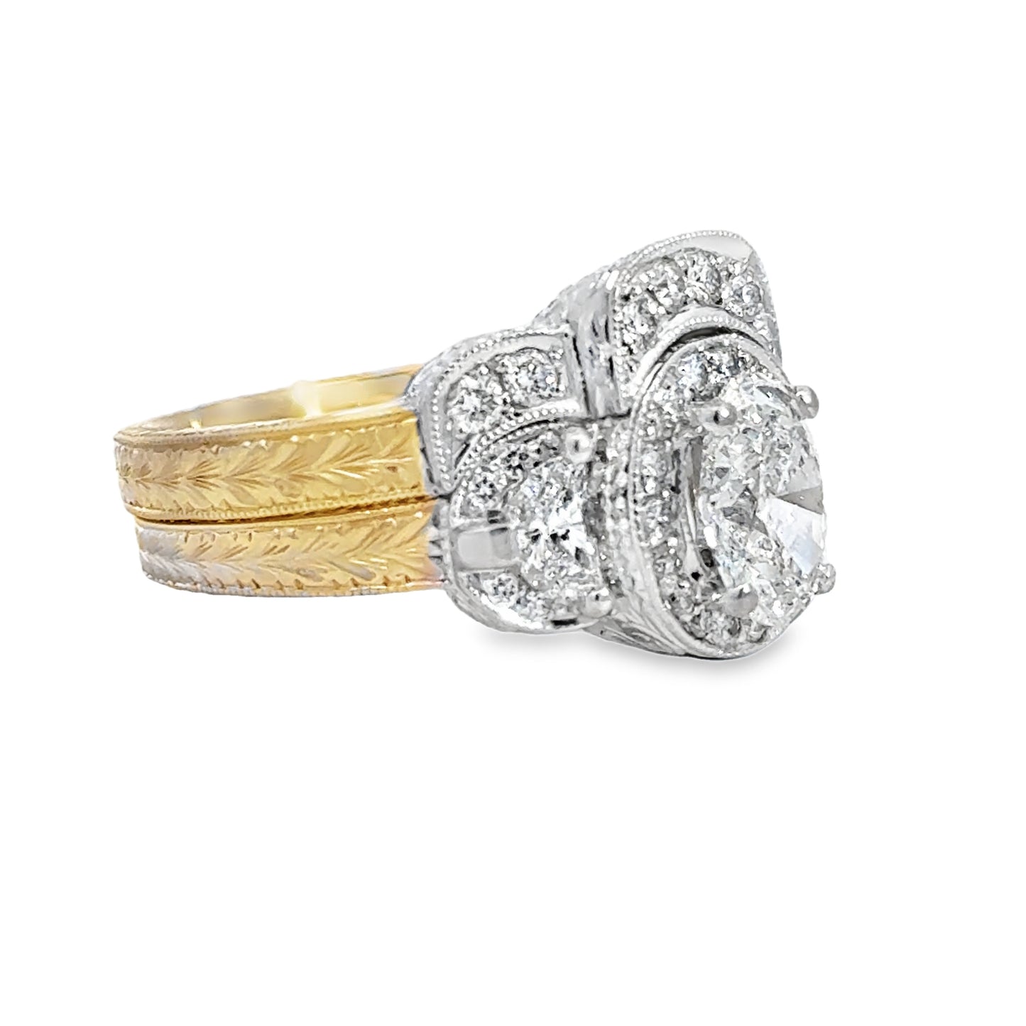 Kirkland Jewelry Estate | 14K Two-Tone Custom Ring