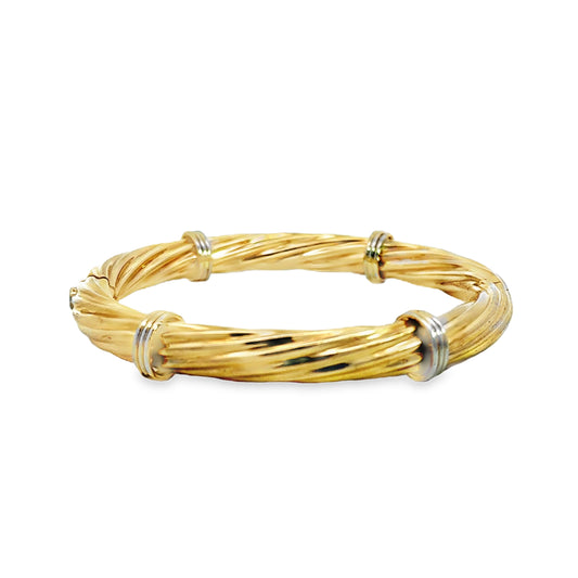 Kirkland Jewelry Estate | 14K Yellow Gold Bangle Bracelet