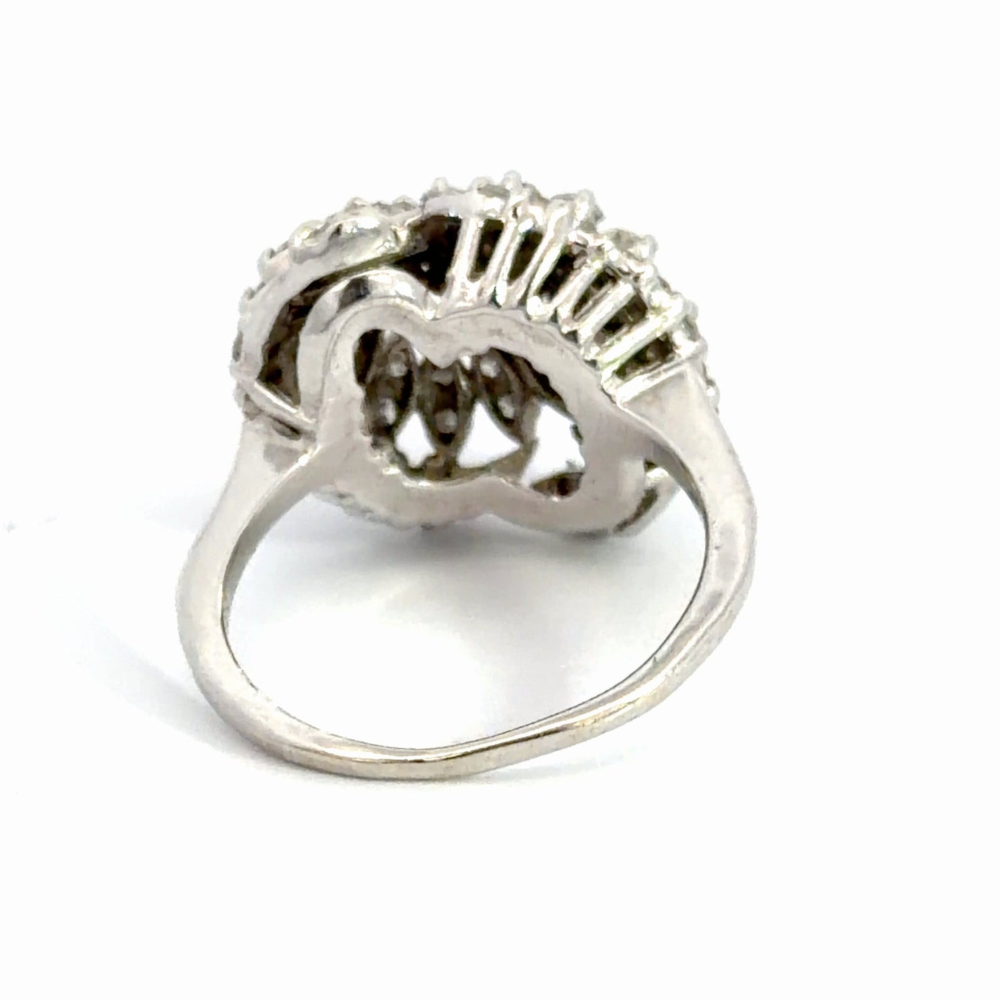 Kirkland Jewelry Estate | 14K White Gold Diamond Cocktail Ring