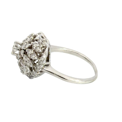 Kirkland Jewelry Estate | 14K White Gold Diamond Cocktail Ring