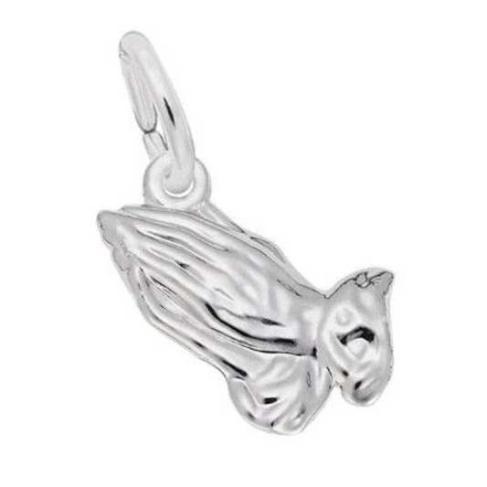 Petite Praying Hands Charm