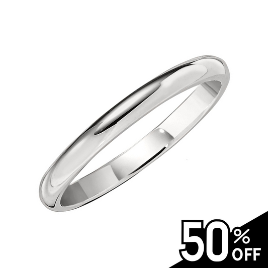 18K White Gold Jabel Wedding Band