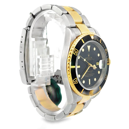 Kirkland Jewelry Estate | Rolex Two-Tone Black Dial Submariner 16613T