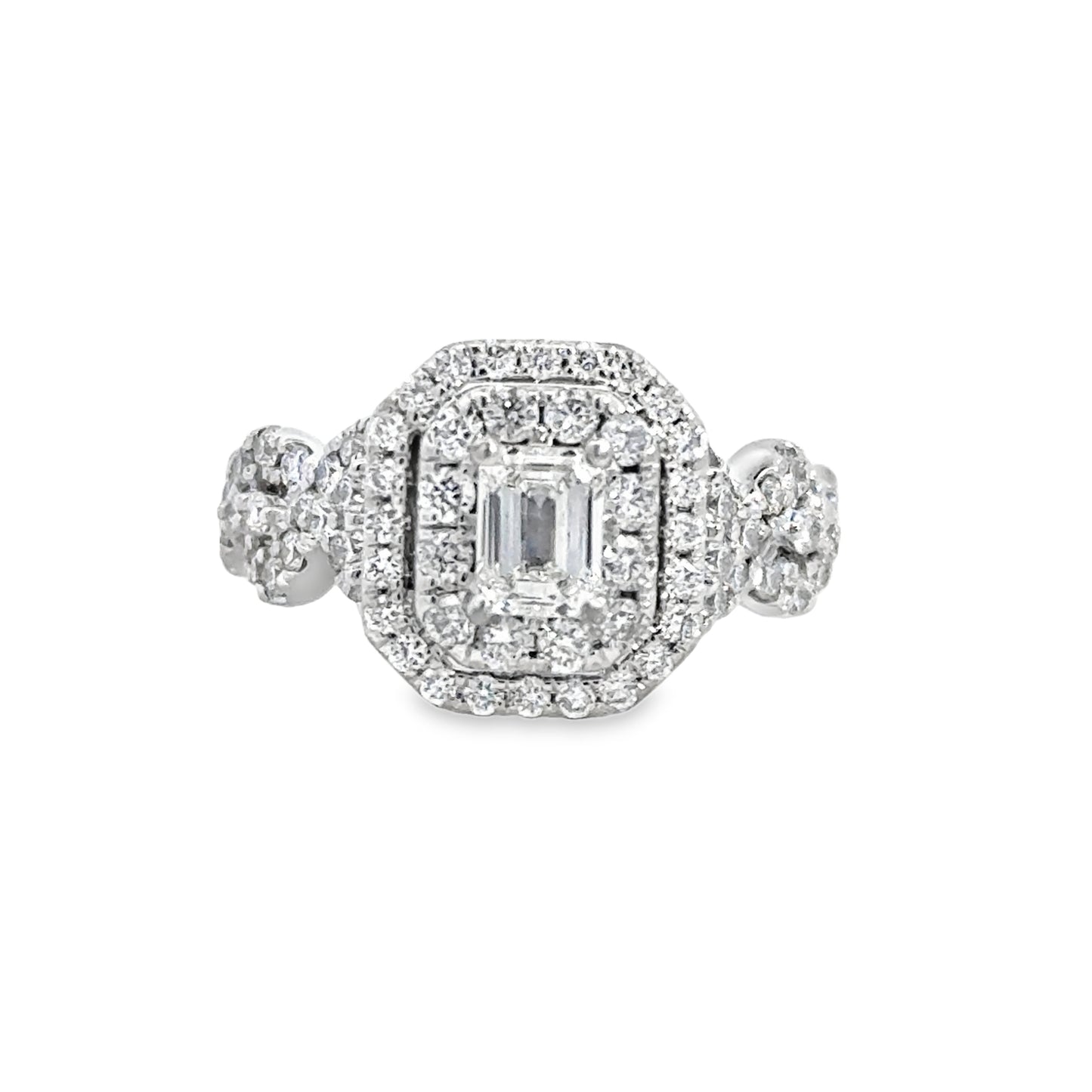 Kirkland Jewelry Estate | 14K White Gold Diamond Wedding Set