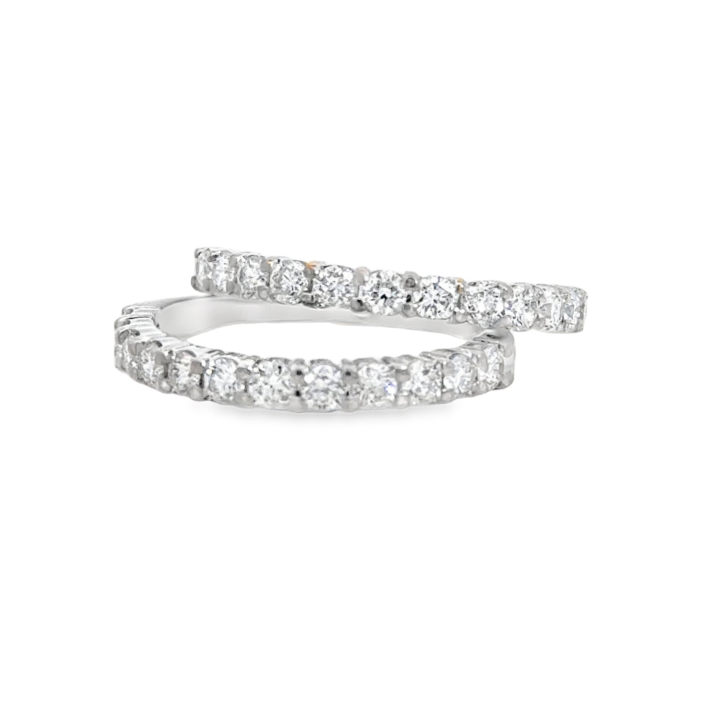 Kirkland Jewelry Estate | 14K White Gold Diamond Wedding Set