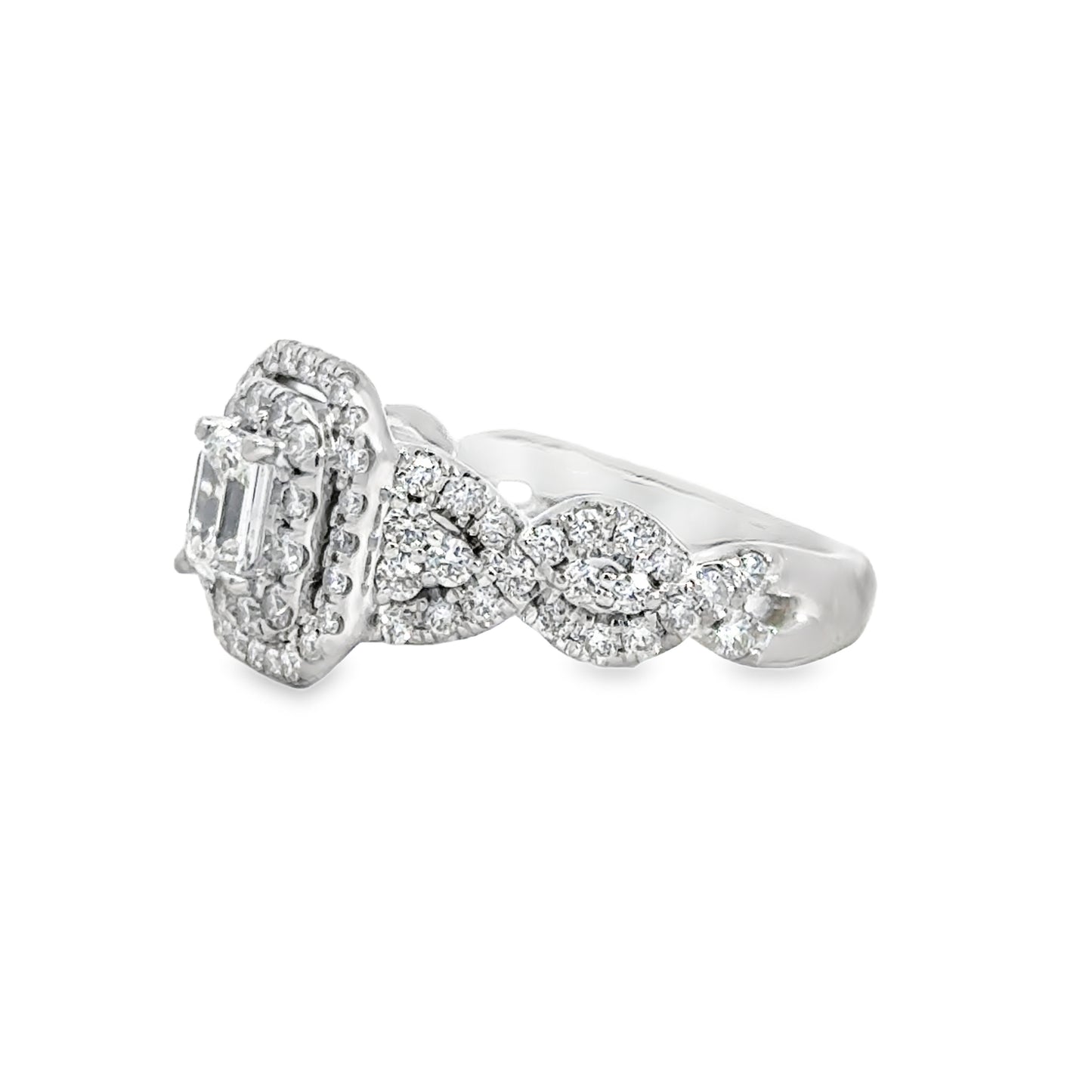 Kirkland Jewelry Estate | 14K White Gold Diamond Wedding Set