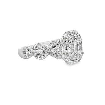 Kirkland Jewelry Estate | 14K White Gold Diamond Wedding Set