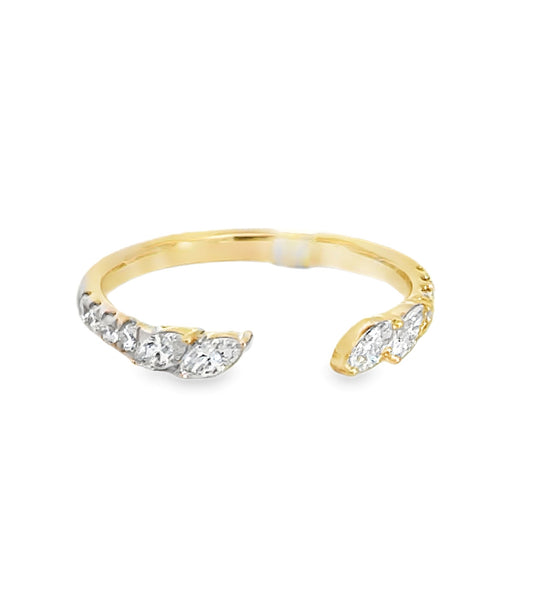 14K Yellow Gold Diamond Ring - 0.42 Carats
