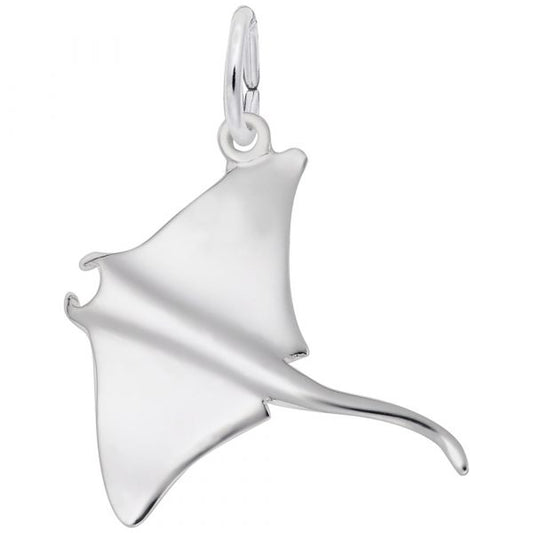 Small Manta Ray Charm