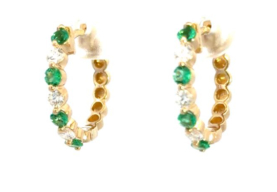 Colored Stone Earring