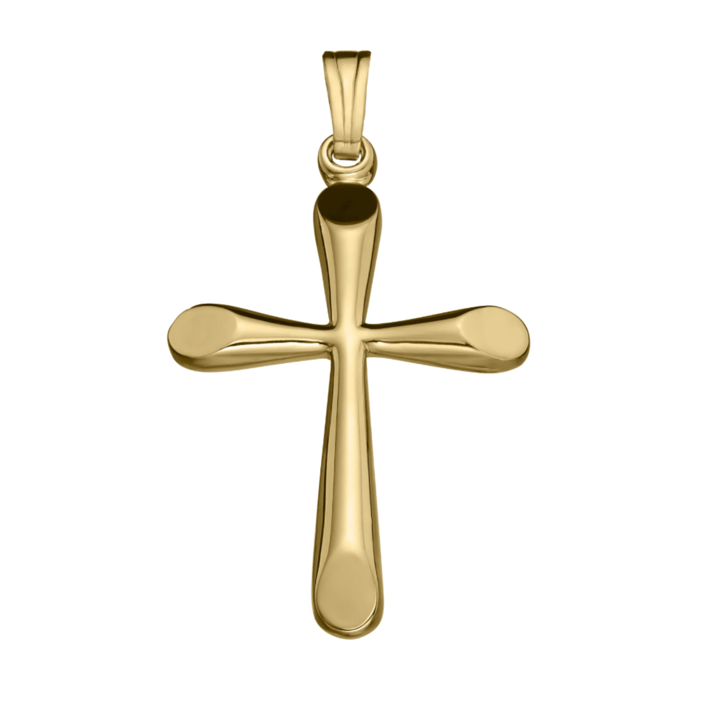 14K Yellow Gold Filled Cross Necklace