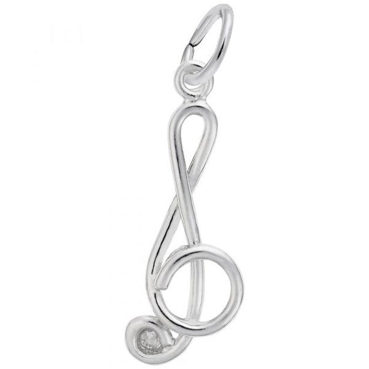 Treble Clef Charm