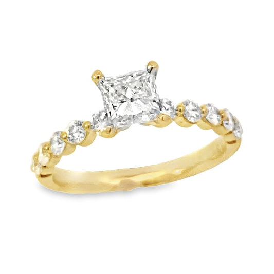 Sylvie | Princess Cut Engagement Ring